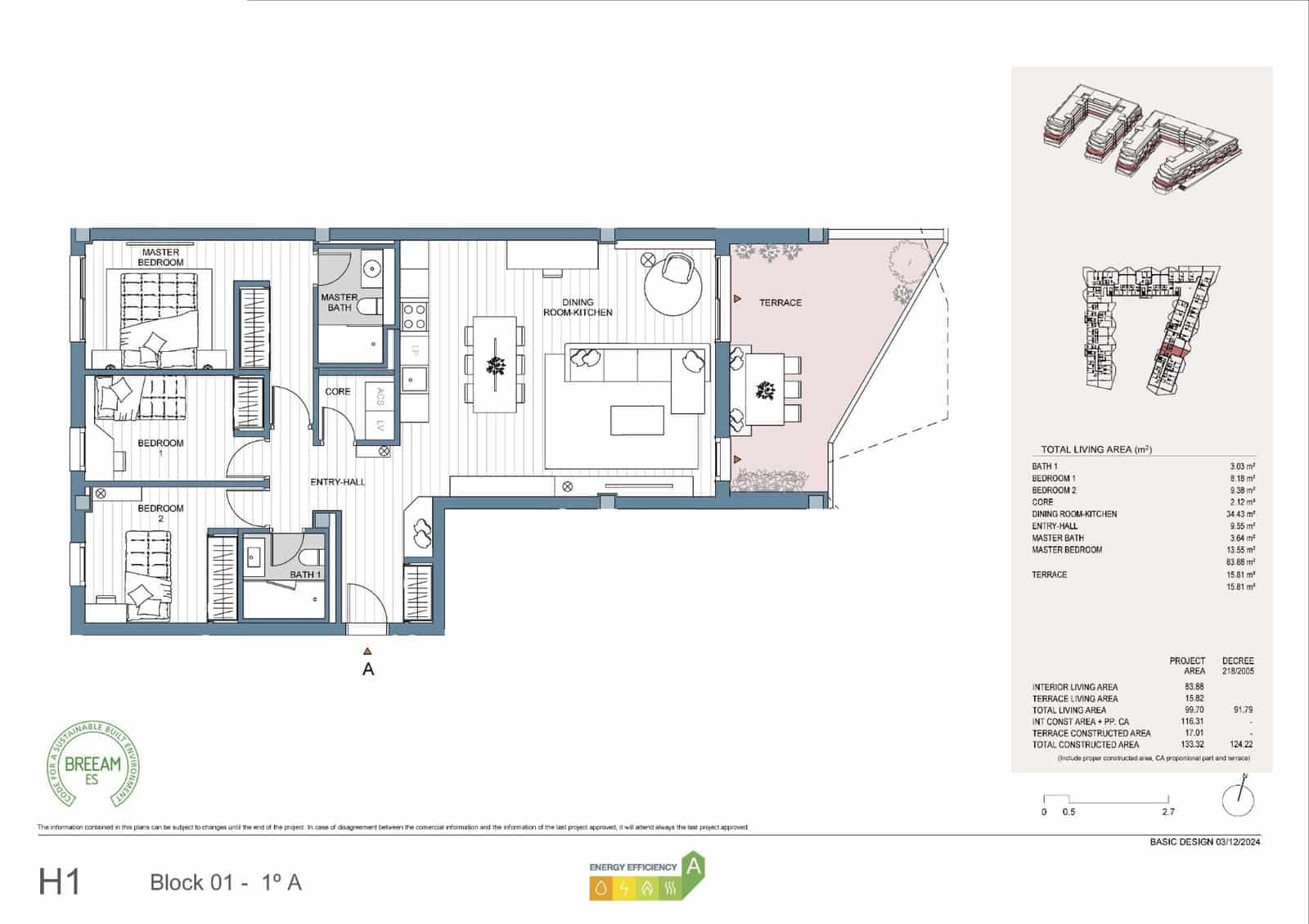 3 slaapkamer Appartement te koop in Las Lagunas de Mijas - € 517.500 (Ref: 9365436)