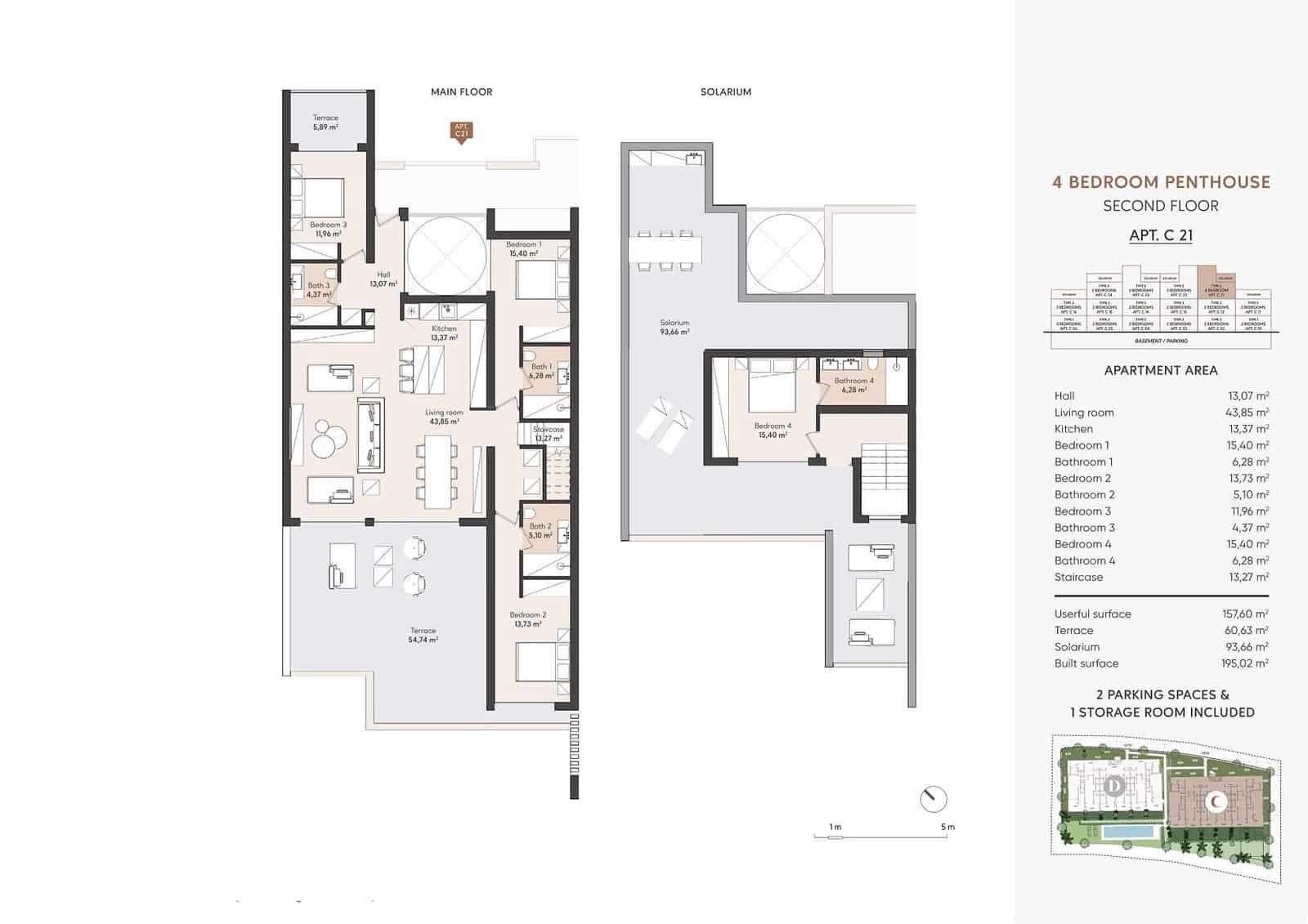 4 sypialnia Penthouse na sprzedaż w Estepona - 1 950 000 € (Ref: 9365729)