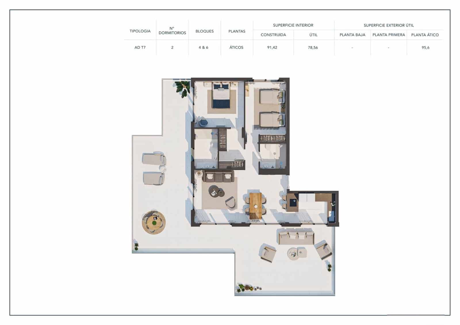 2 soveværelse Penthouse til salg i Casares - € 649.000 (Ref: 9365950)