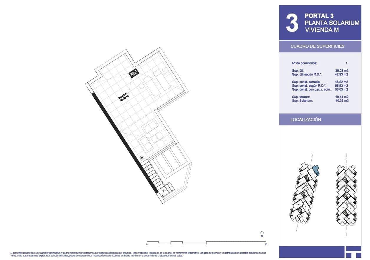 1 sypialnia Penthouse na sprzedaż w El Morche - 268 000 € (Ref: 9429271)