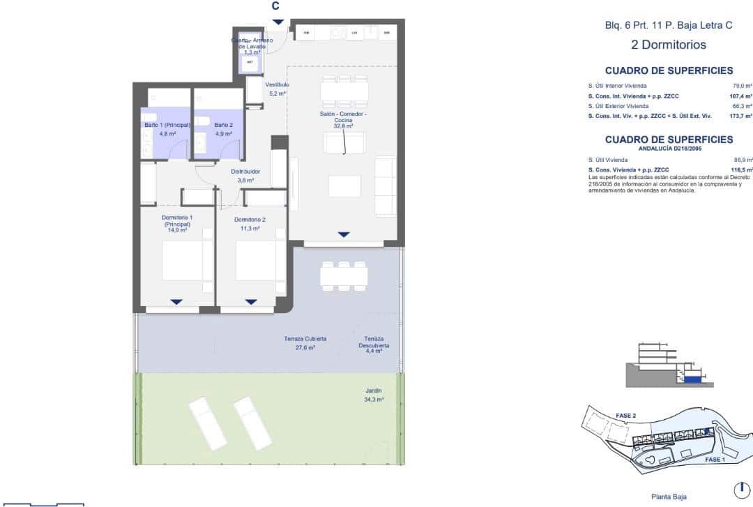 2 chambre Appartement à vendre à La Alcaidesa - 482 000 € (Ref: 9429329)