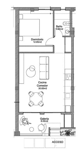 1 makuuhuone Huoneisto myytävänä paikassa Playa de los Náufragos, Torrevieja - 168 000 € (Ref: 9439063)