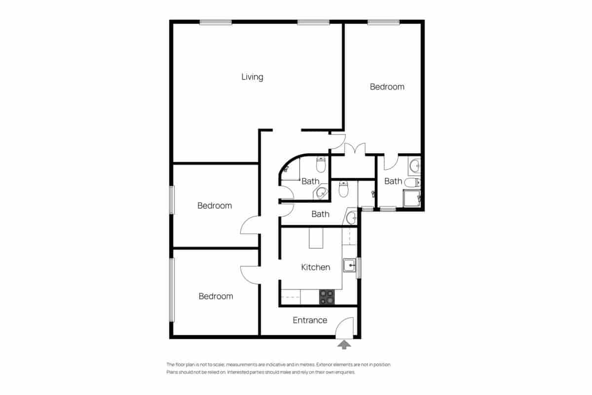 3 sypialnia Apartament na sprzedaż w Miasto Malaga - 740 000 € (Ref: 9439268)