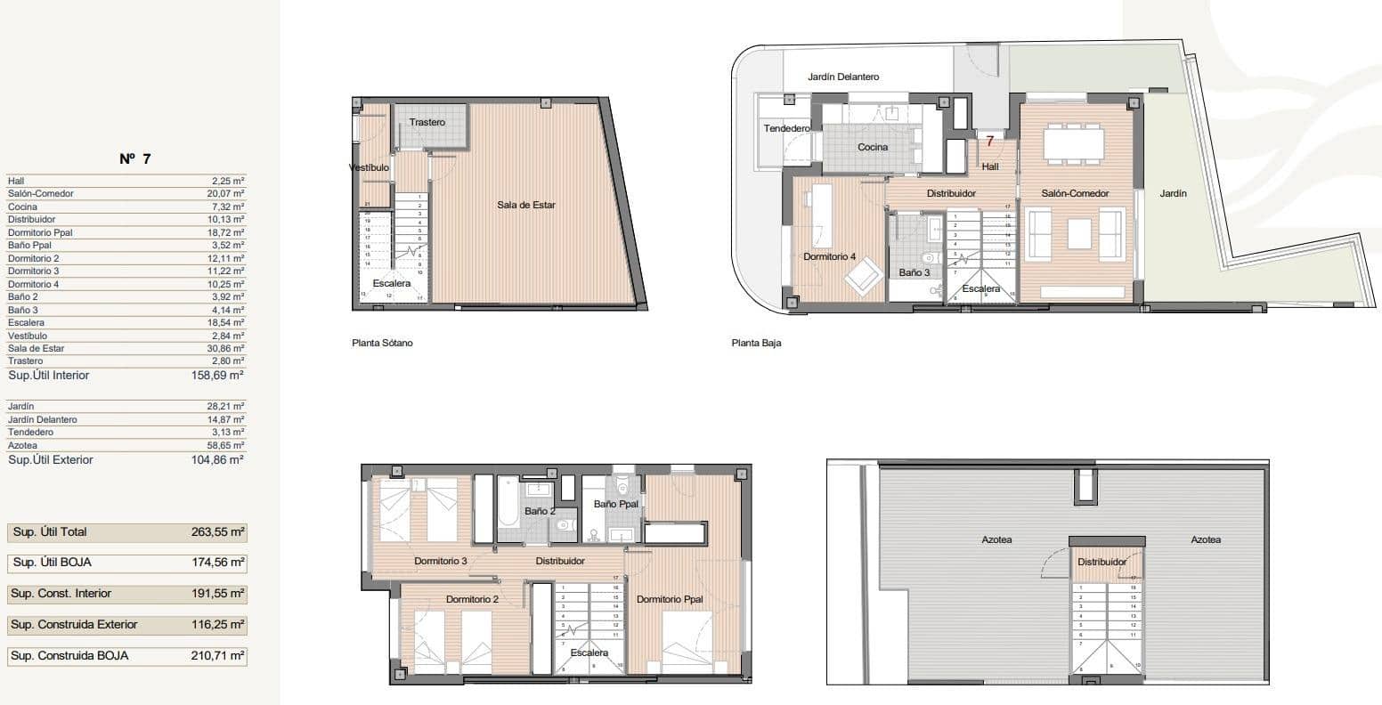 4 camera da letto Casa in vendita in Estepona - 730.000 € (Rif: 9439301)