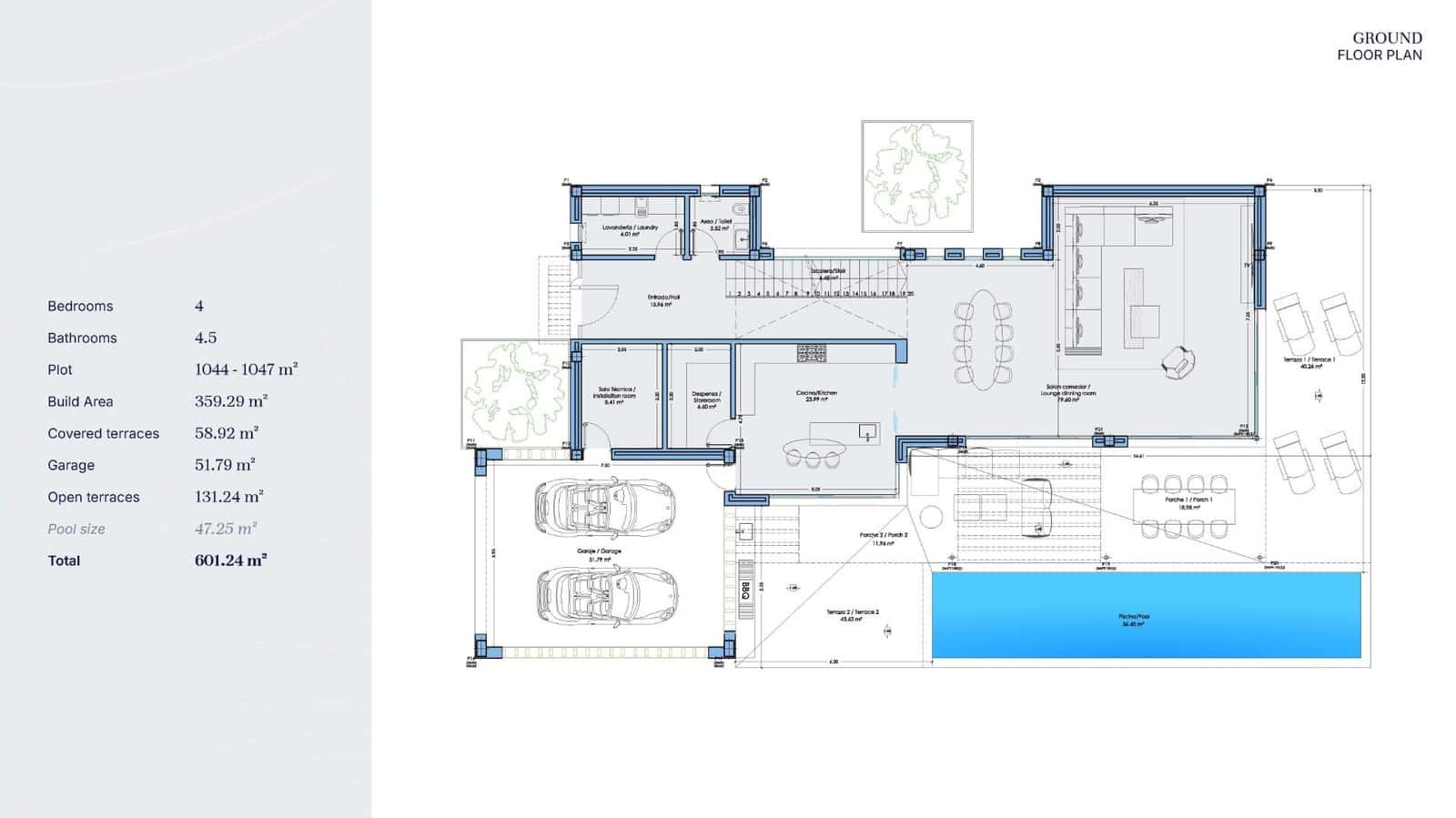 4 slaapkamer Villa te koop in Bel-Air - € 2.550.000 (Ref: 9439340)