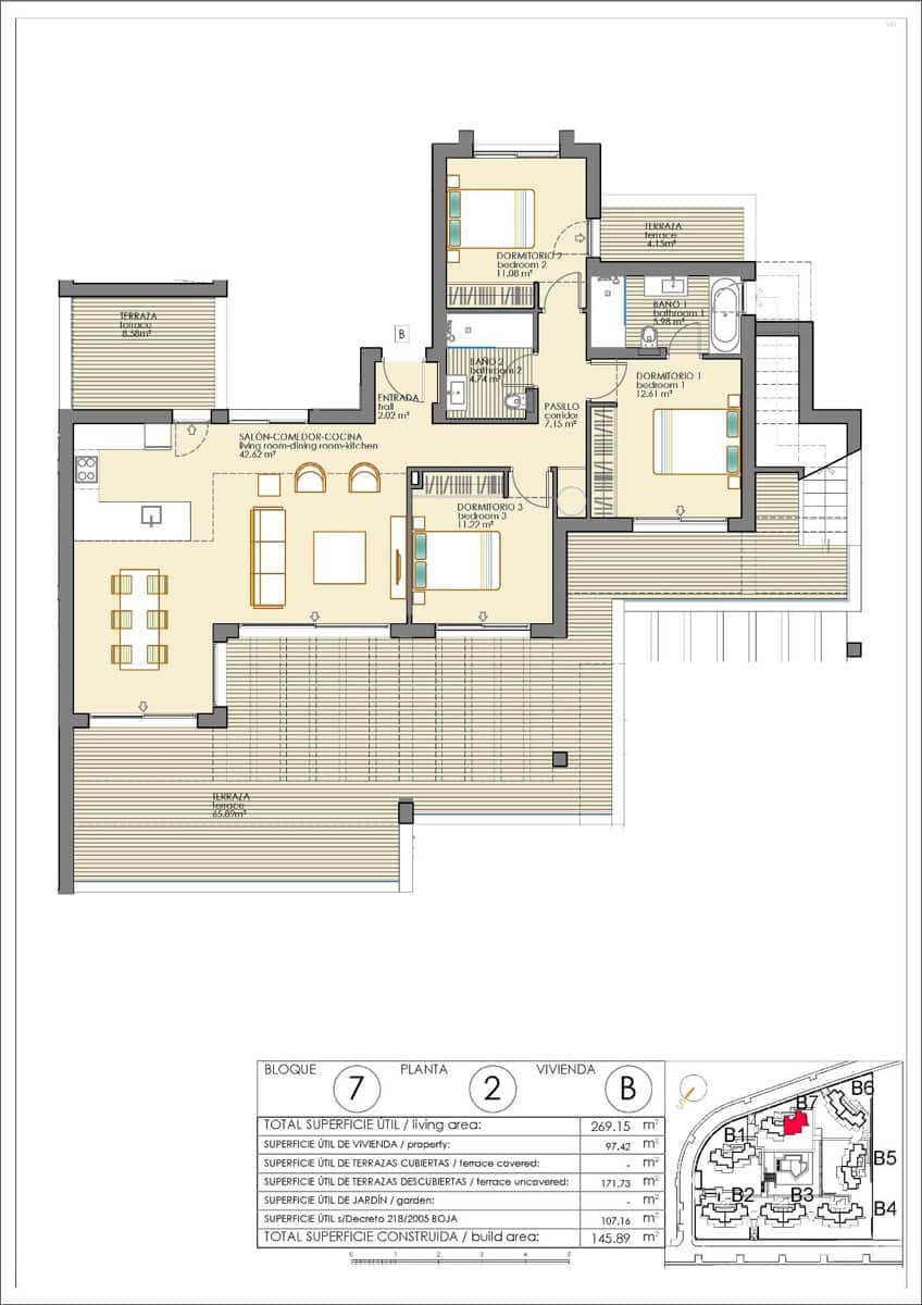 3 slaapkamer Penthouse te koop in Estepona - € 725.000 (Ref: 9439362)