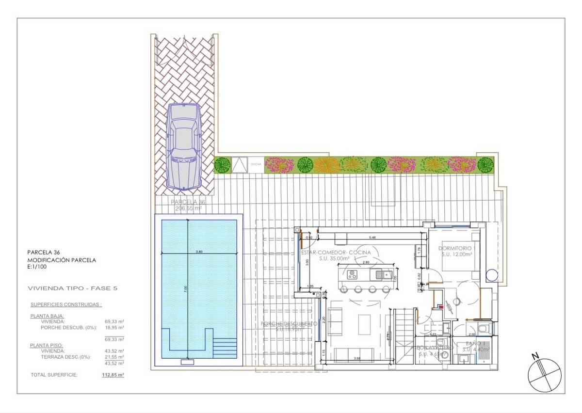 3 bedroom Villa for sale in Los Montesinos - € 399,000 (Ref: 9465063)