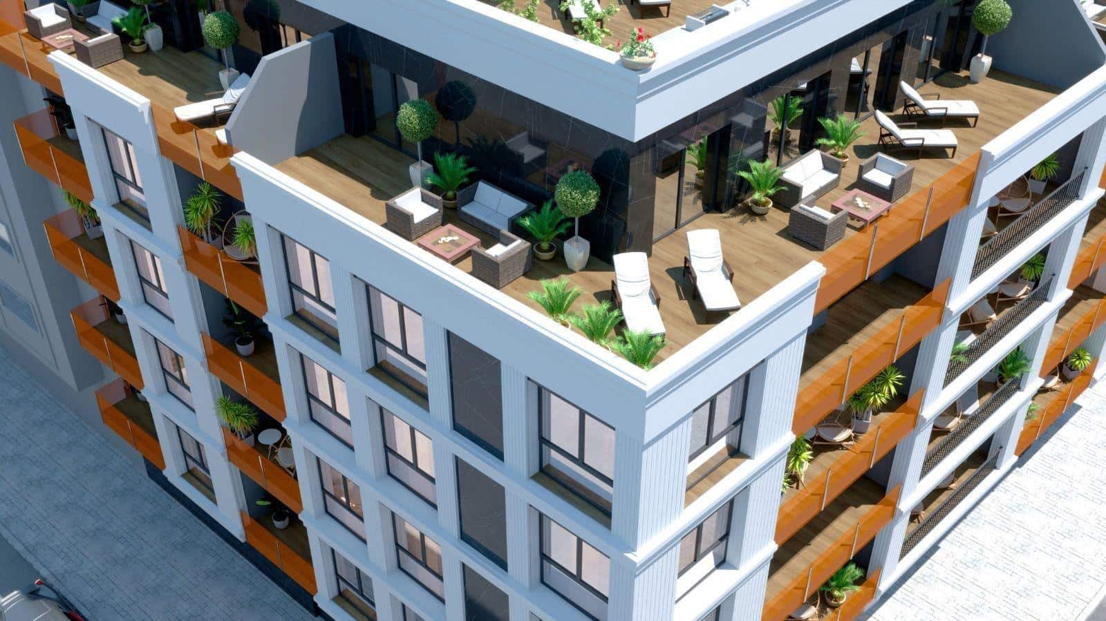 2 Zimmer Apartment zu verkaufen in Torrevieja - 259.000 € (Ref: 9498061)