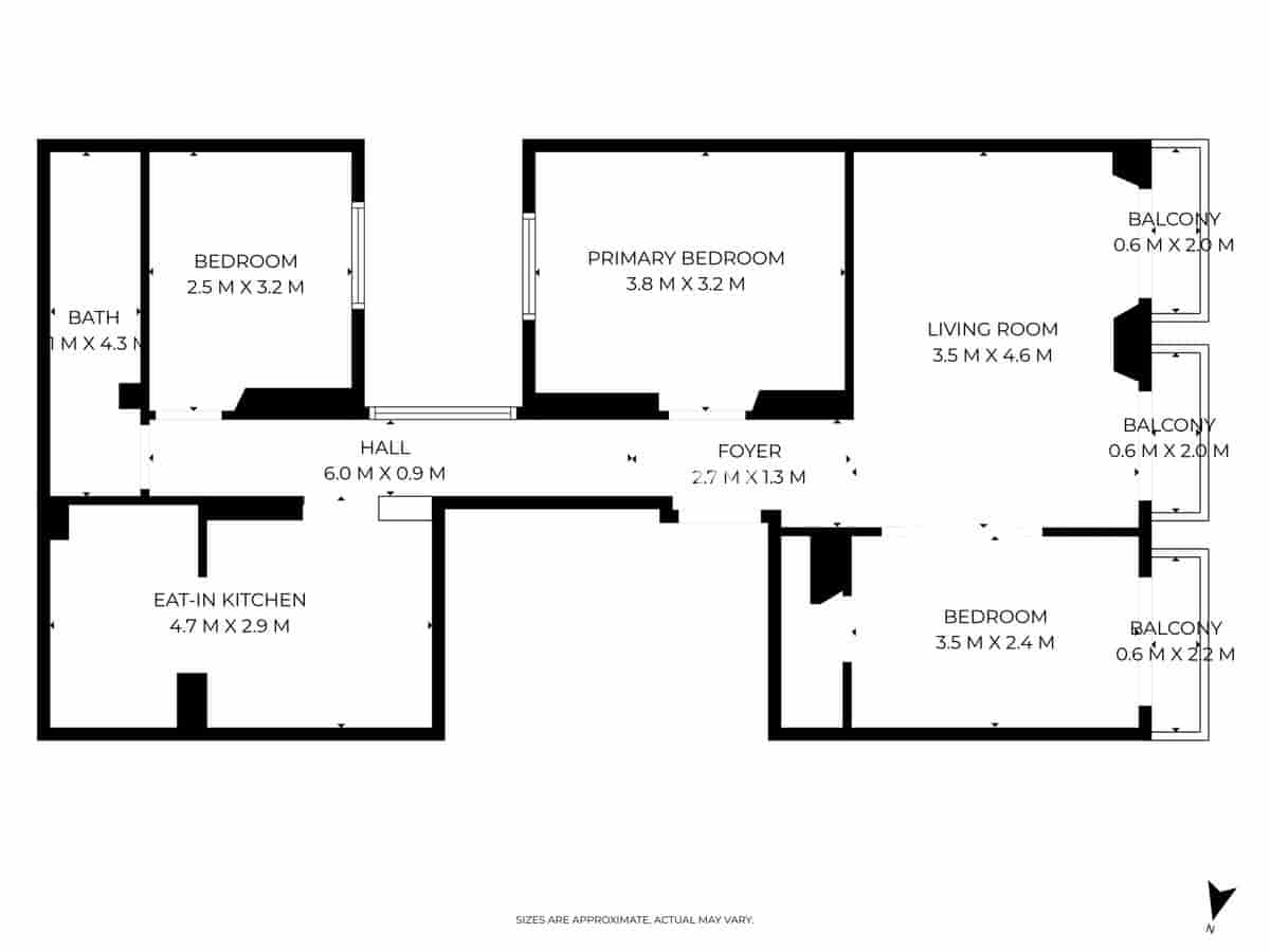 2 soverom Leilighet til salgs i Malaga by - € 495 000 (Ref: 9518131)