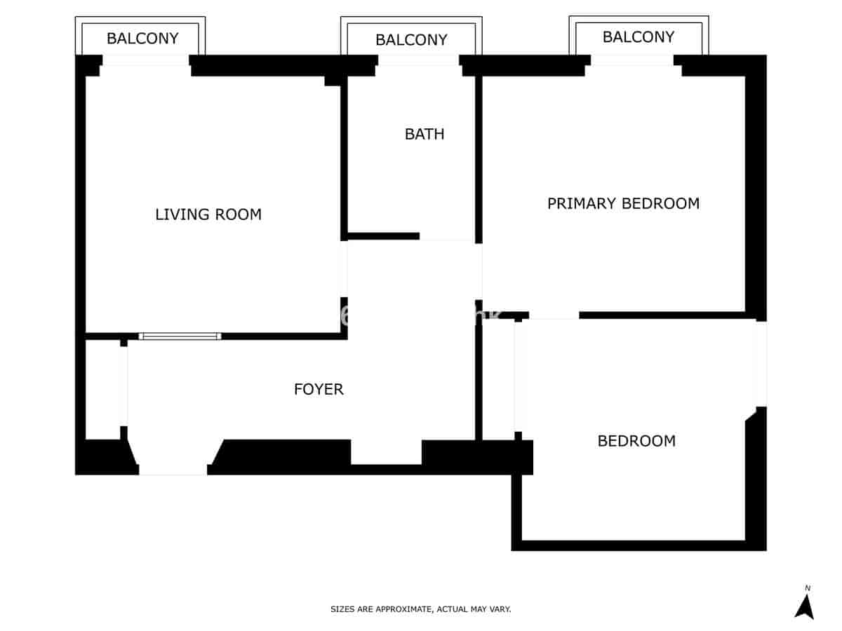 2 makuuhuone Huoneisto myytävänä paikassa Malaga kaupunki - 639 000 € (Ref: 9518147)