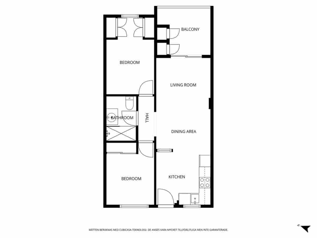 Apartamento de 2 habitaciones en Carvajal en venta - 359.000 € (Ref: 9520526)