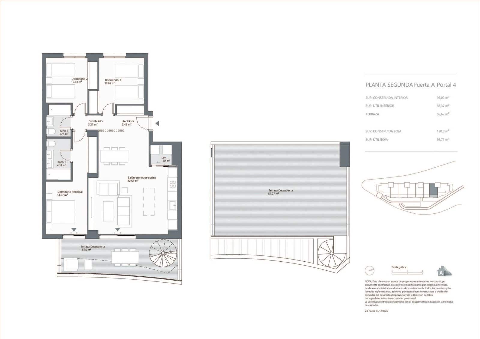 3 slaapkamer Penthouse te koop in Rincon de la Victoria - € 484.000 (Ref: 9520554)