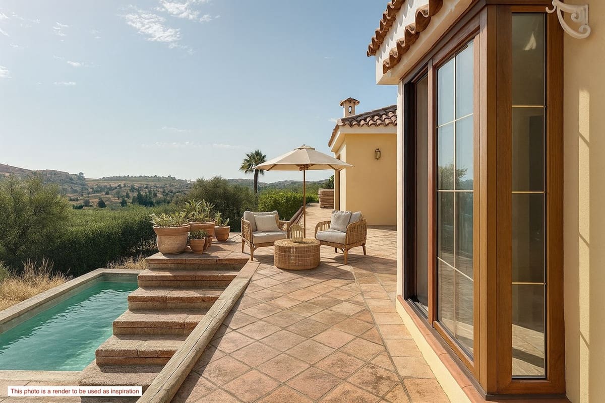 Chalet de 4 habitaciones en Mijas en venta con piscina - 575.000 € (Ref: 9525884)