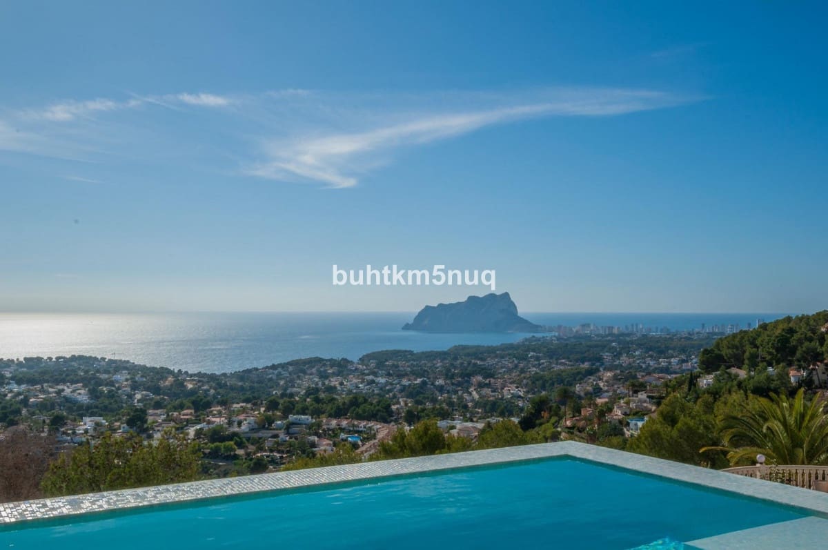 5 makuuhuone Huvila myytävänä paikassa Moraira mukana uima-altaan - 1 995 000 € (Ref: 9529149)