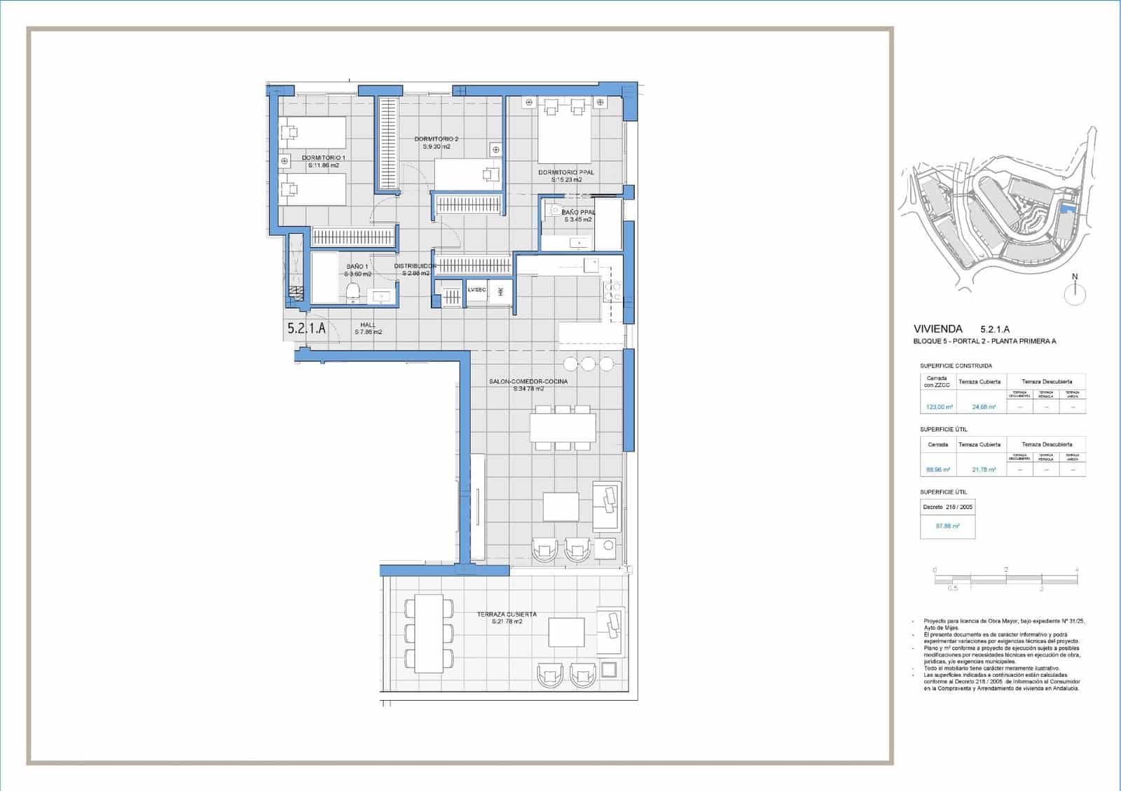 3 chambre Appartement à vendre à Riviera del Sol - 425 000 € (Ref: 9539881)