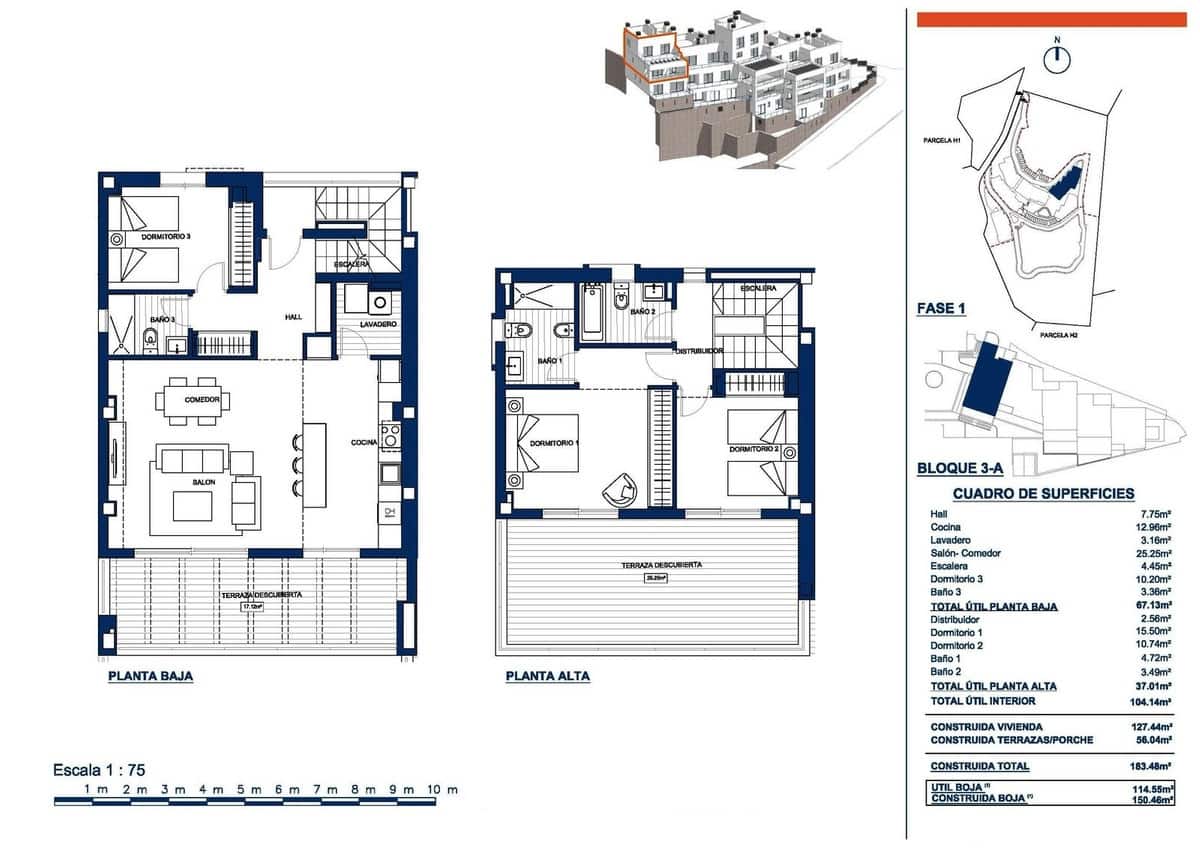 3 makuuhuone Kattohuoneisto myytävänä paikassa Los Monteros - 695 000 € (Ref: 9557443)