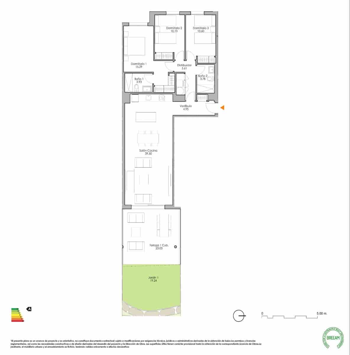 3 camera da letto Appartamento in vendita in Estepona - 469.000 € (Rif: 9557457)