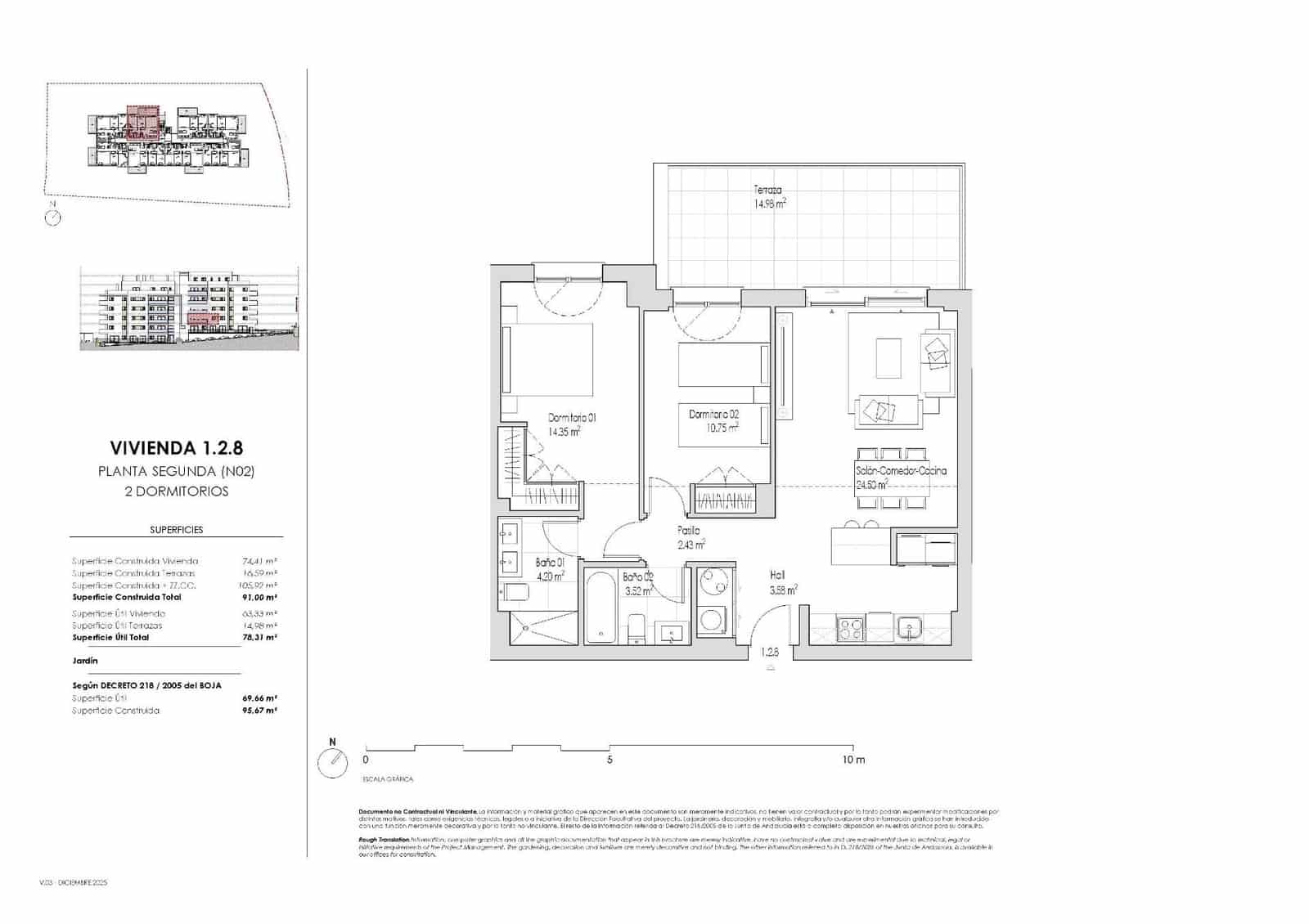 2 chambre Appartement à vendre à Estepona - 438 000 € (Ref: 9564147)