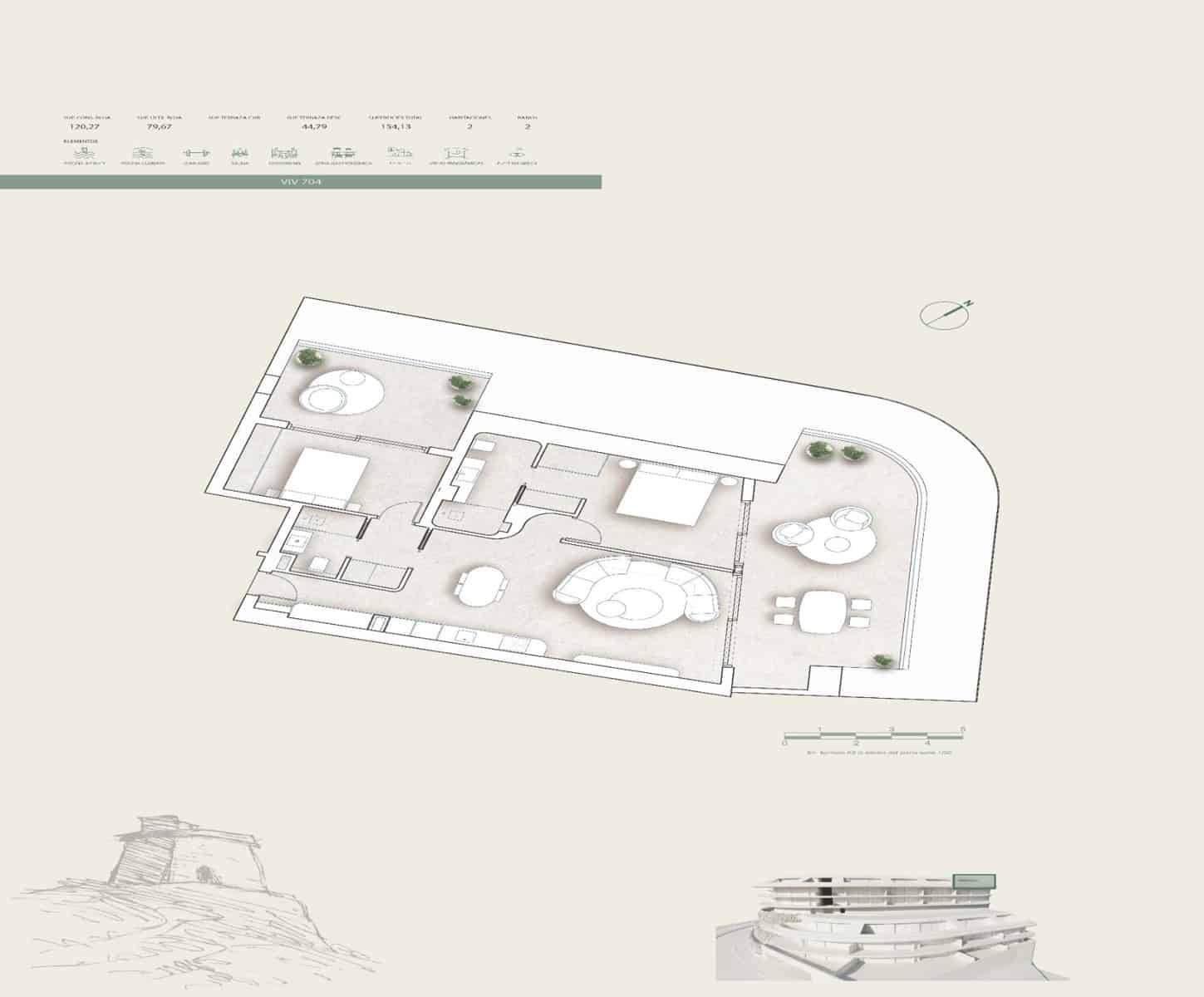 2 sypialnia Penthouse na sprzedaż w Fuengirola - 835 000 € (Ref: 9570312)