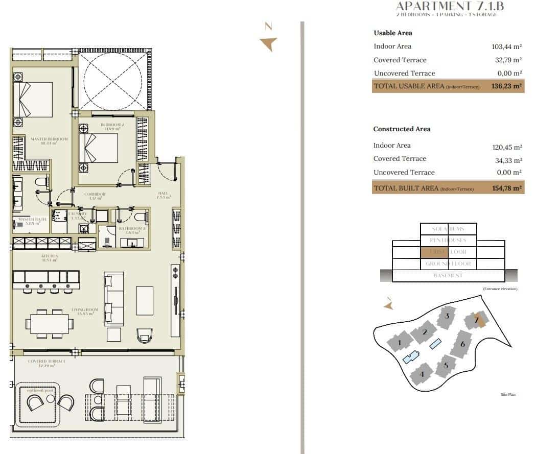 2 quarto Apartamento para venda em Estepona - 695 000 € (Ref: 9610641)
