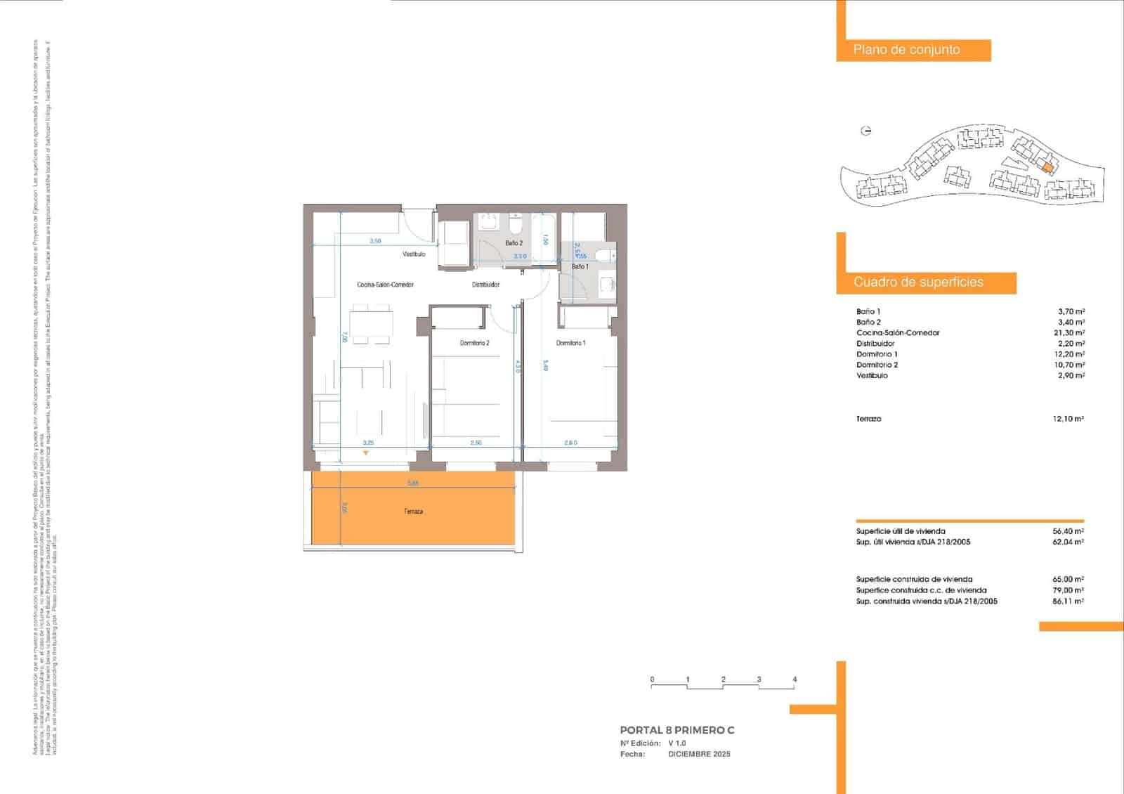 2 makuuhuone Huoneisto myytävänä paikassa Caleta de Velez - 249 500 € (Ref: 9614544)