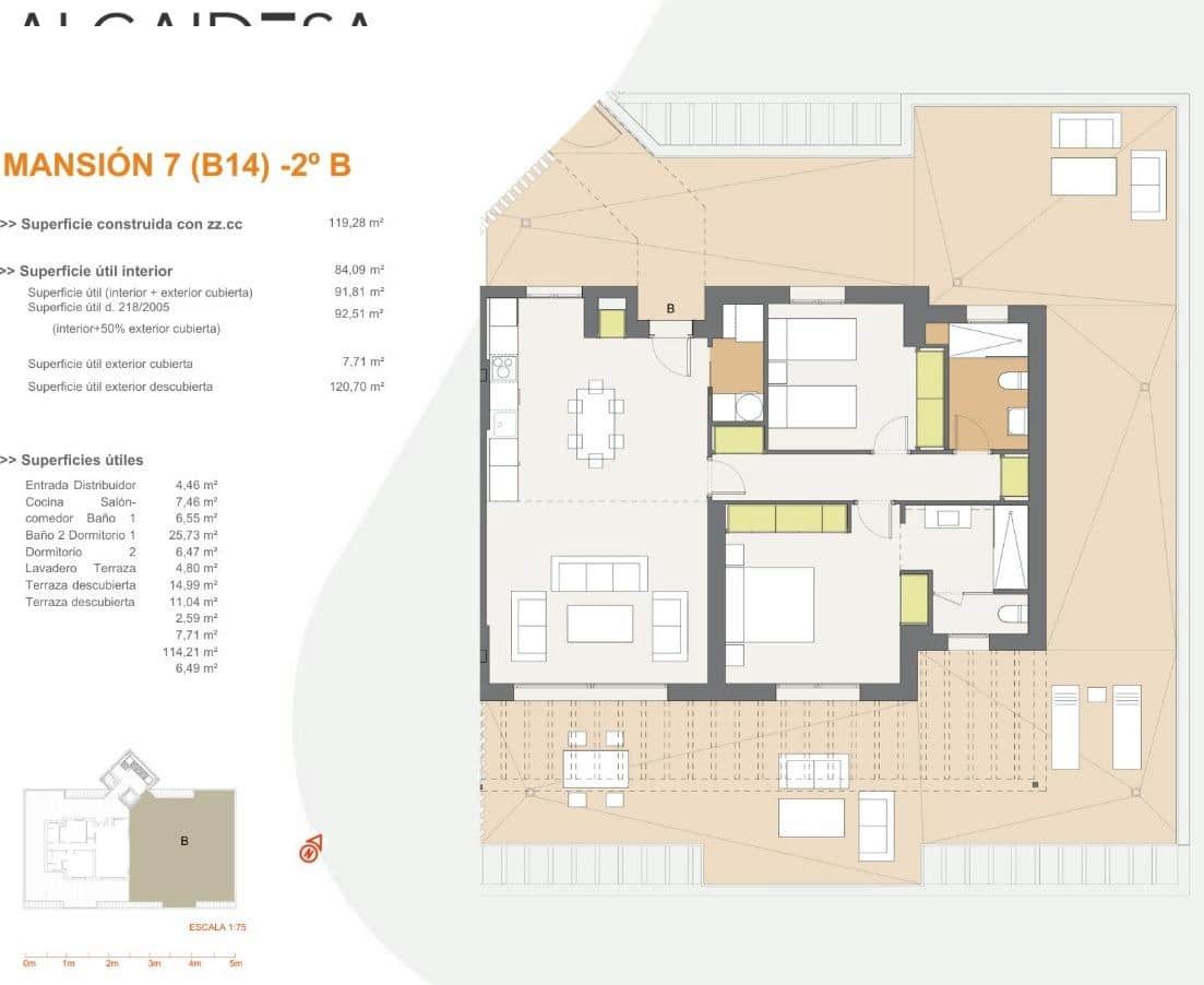 Ático de 2 habitaciones en La Alcaidesa en venta - 703.000 € (Ref: 9643252)
