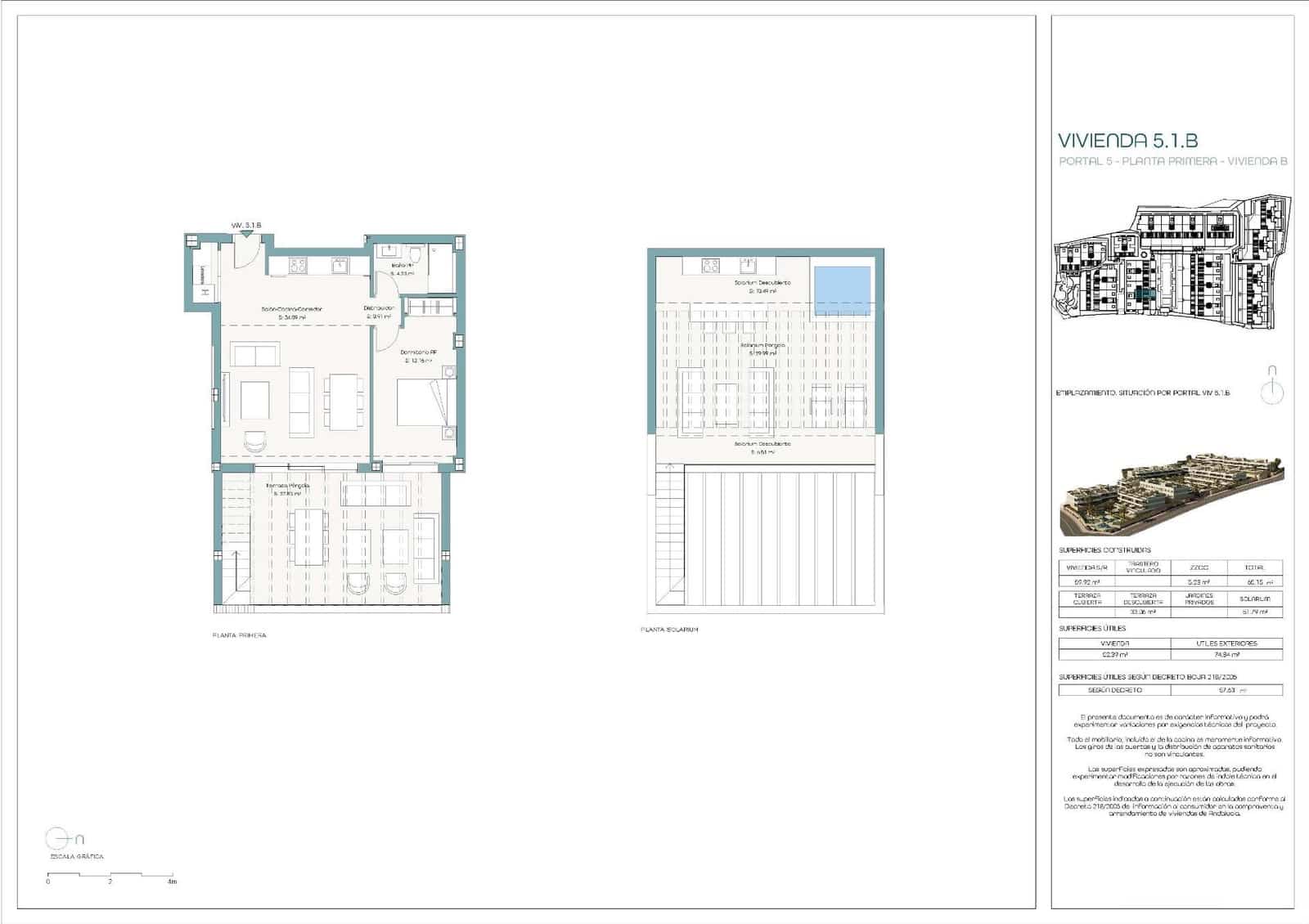 1 Zimmer Penthouse zu verkaufen in Estepona - 549.000 € (Ref: 9646709)