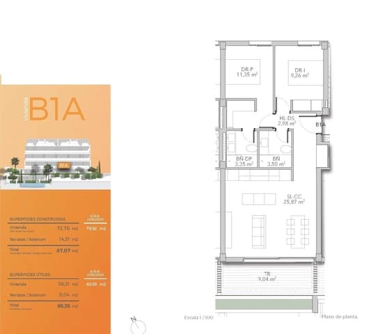 2 makuuhuone Huoneisto myytävänä paikassa Torremolinos - 438 000 € (Ref: 9660737)