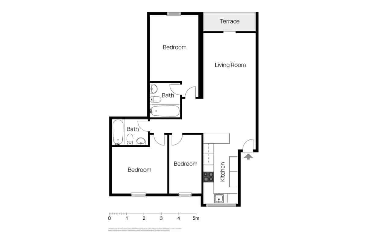 3 makuuhuone Huoneisto myytävänä paikassa Las Lagunas de Mijas mukana 
autotalli - 280 000 € (Ref: 9673666)