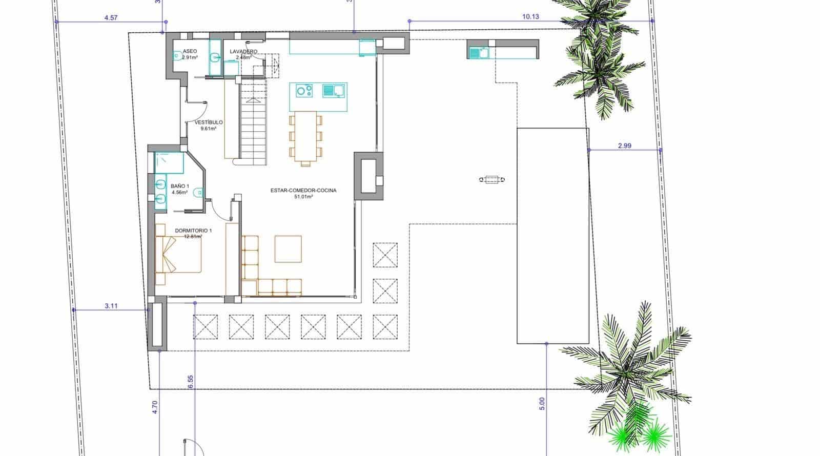 3 makuuhuone Huvila myytävänä paikassa Ciudad Quesada - 920 000 € (Ref: 9700258)