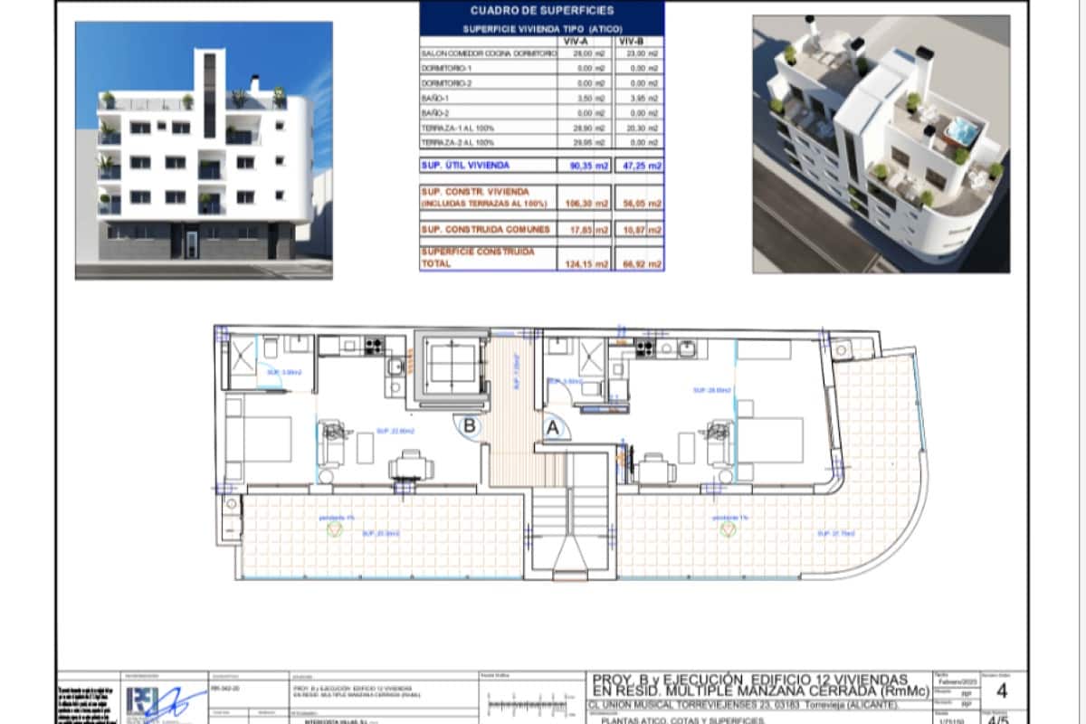 Apartamento de 1 habitación en Torrevieja en venta - 169.000 € (Ref: 9703383)