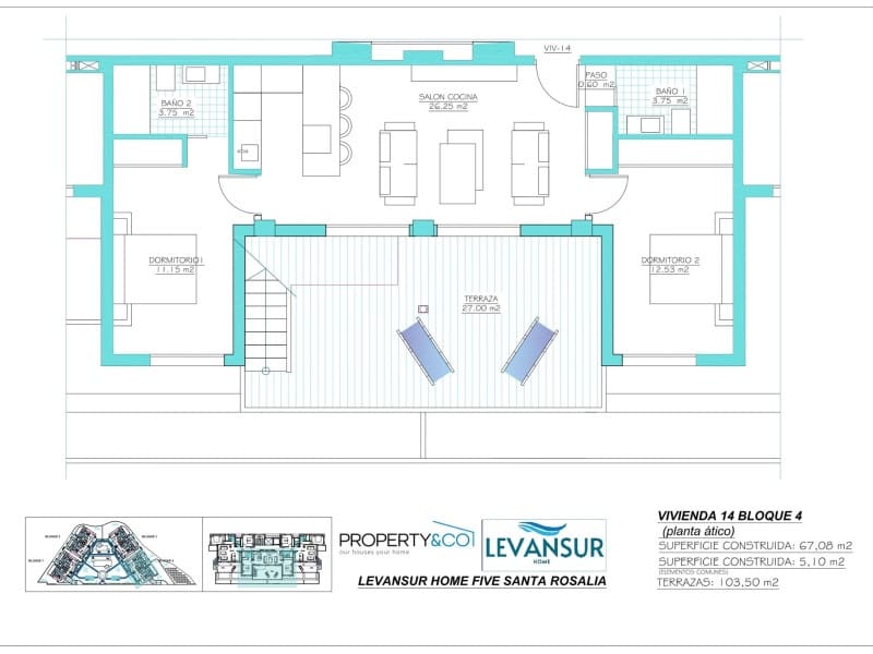 2 bedroom Apartment for sale in Torre-Pacheco - € 388,900 (Ref: 9703384)