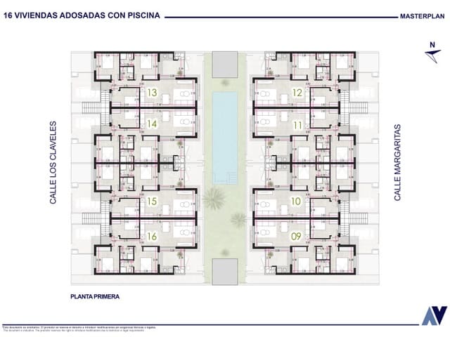 3 makuuhuone Bungalow myytävänä paikassa San Pedro del Pinatar ciudad, San Pedro del Pinatar - 225 000 € (Ref: 9703385)