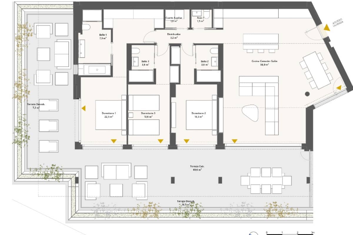 3 makuuhuone Huoneisto myytävänä paikassa Benahavis - 2 000 000 € (Ref: 9703391)