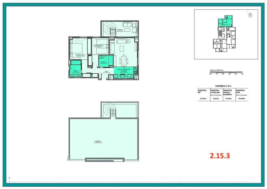 Apartamento de 2 habitaciones en Calpe / Calp en venta - 539.000 € (Ref: 9703409)