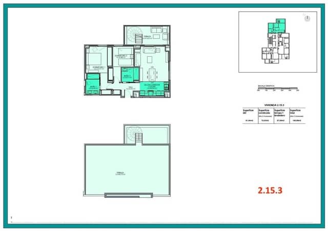 Apartamento de 2 habitaciones en Pueblo, Calpe / Calp en venta - 539.000 € (Ref: 9703409)