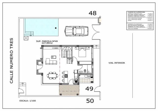 3 sovrum Villa till salu i Rojales med pool - 579 000 € (Ref: 9703435)