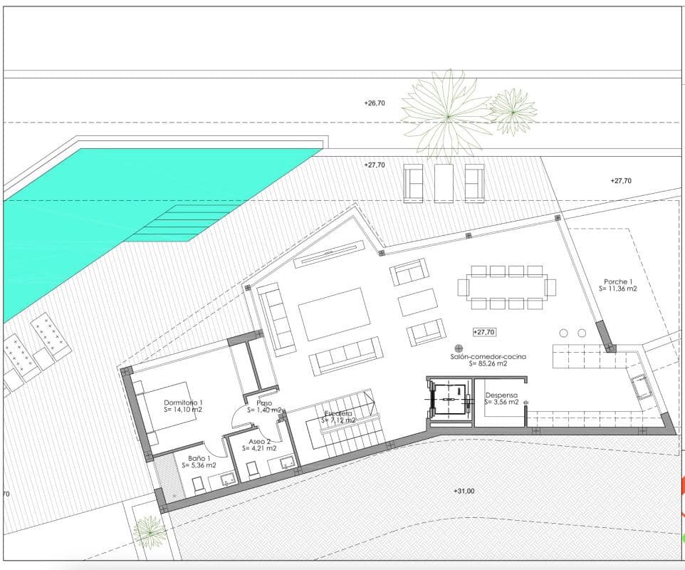 4 Zimmer Villa zu verkaufen in Calpe / Calp - 1.400.000 € (Ref: 9703445)