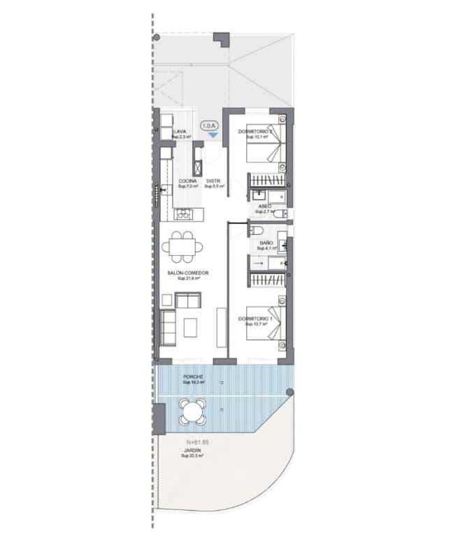 2 bedroom Apartment for sale in Mijas - € 352,430 (Ref: 9703499)