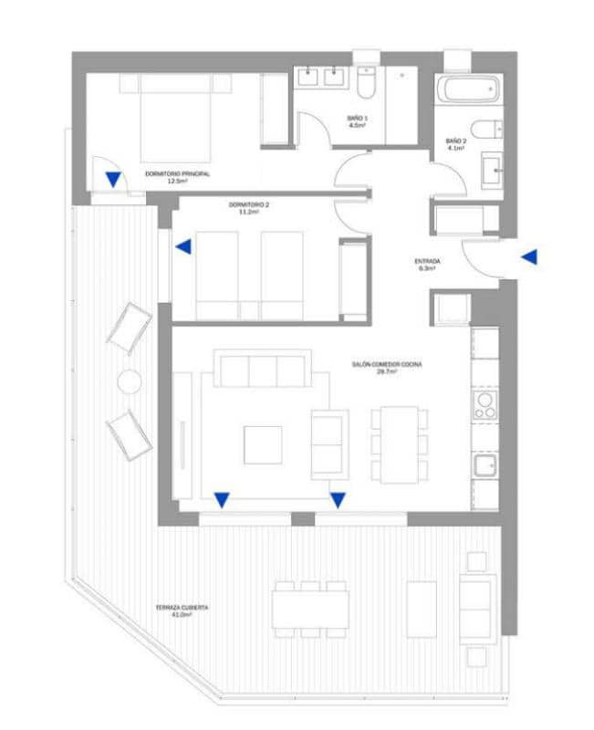 3 Zimmer Apartment zu verkaufen in Estepona - 391.000 € (Ref: 9703586)