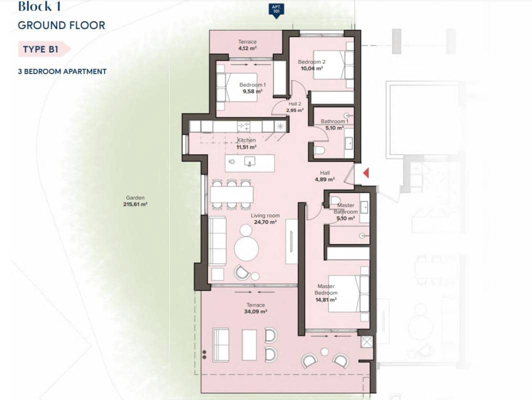 3 soverom Leilighet til salgs i Estepona - € 510 000 (Ref: 9703593)