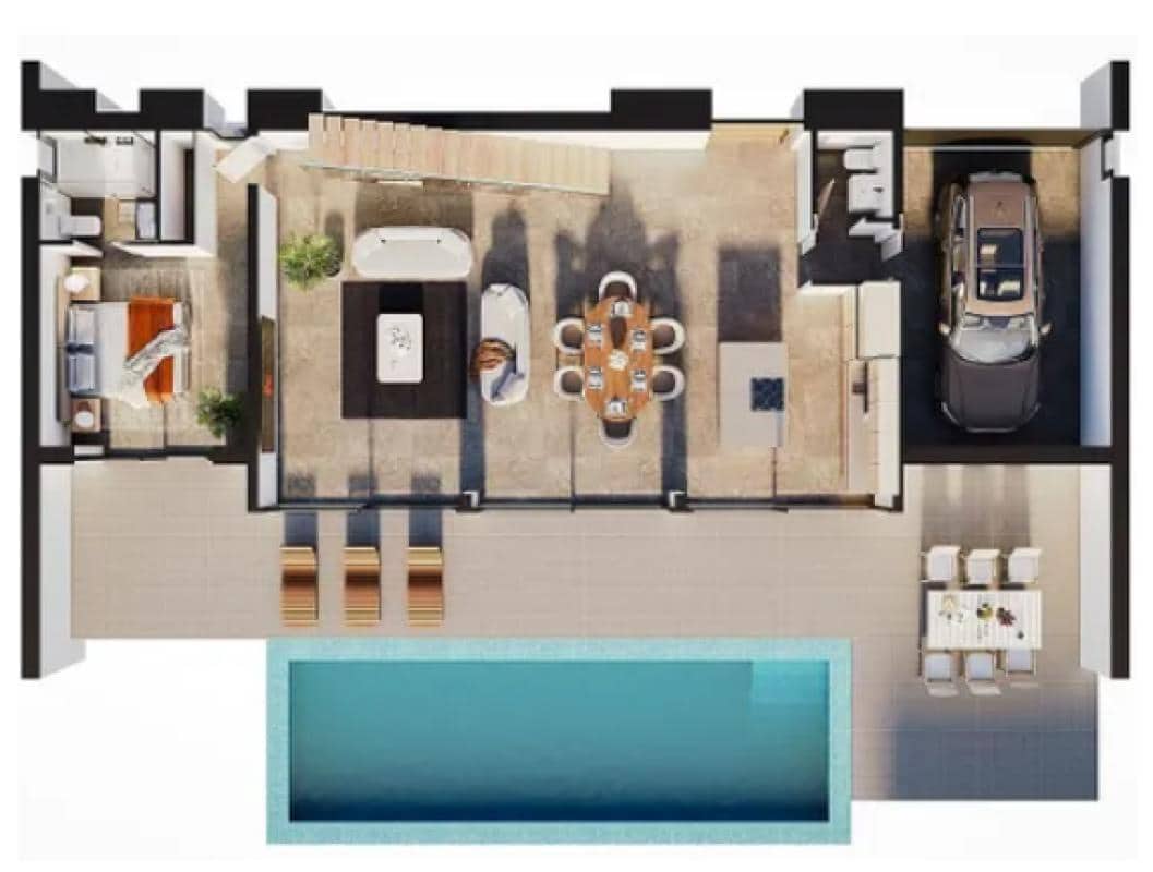 3 quarto Moradia para venda em Calpe / Calp - 1 099 000 € (Ref: 9703611)