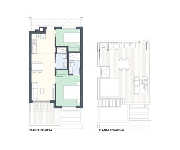 2 sovrum Lägenhet till salu i Las Piscinas Naturales, Torrevieja - 339 000 € (Ref: 9703615)