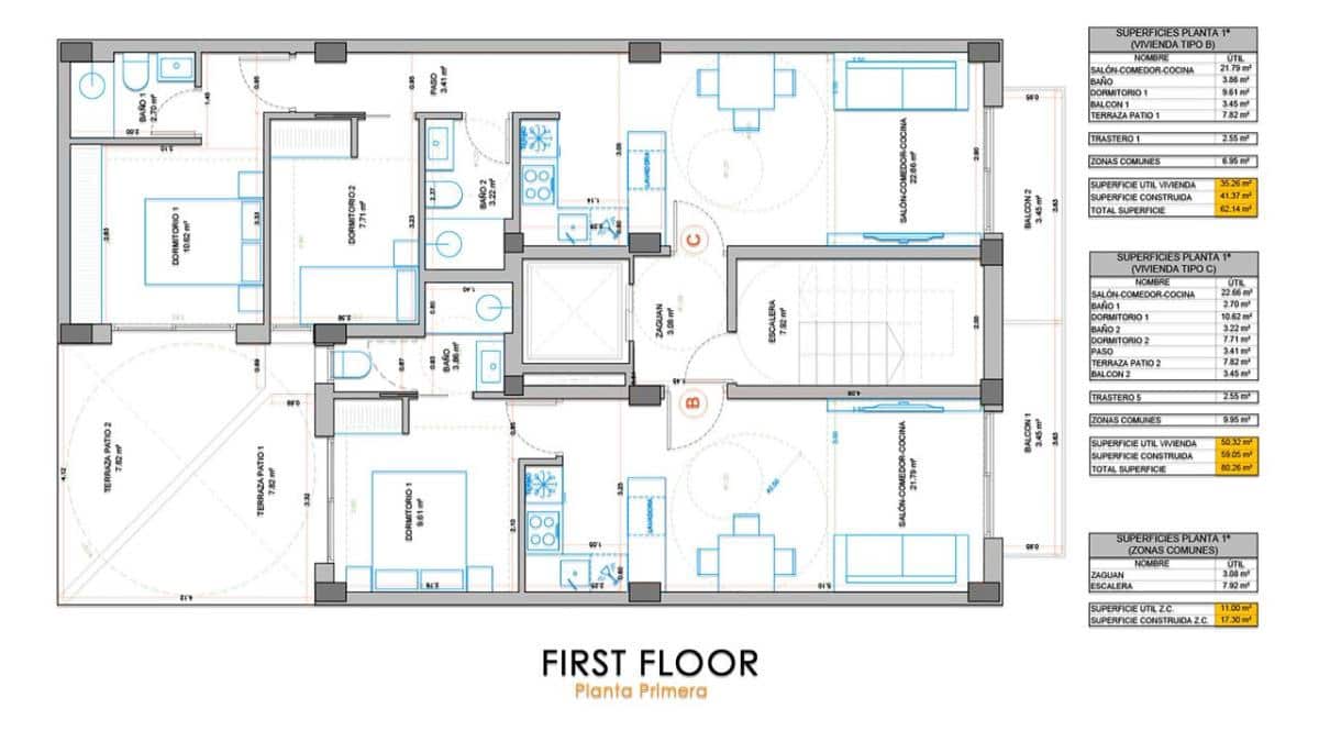 Apartamento de 1 habitación en Torrevieja en venta - 250.000 € (Ref: 9703684)