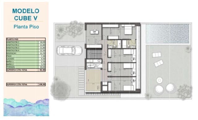 4 chambre Villa/Maison à vendre à Norte, Santa Pola - 796 000 € (Ref: 9703685)