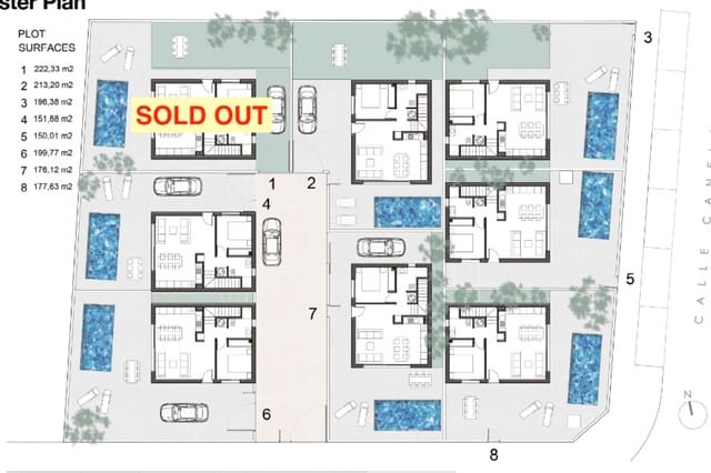 3 makuuhuone Huvila myytävänä paikassa Orihuela ciudad, Orihuela - 499 900 € (Ref: 9703716)