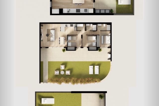 4 soverom Leilighet til salgs i Finestrat Pueblo, Finestrat - € 555 000 (Ref: 9703761)