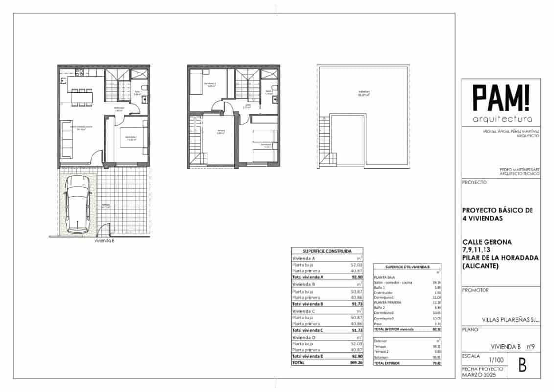 3 camera da letto Casa in vendita in Pilar de la Horadada - 285.500 € (Rif: 9703780)