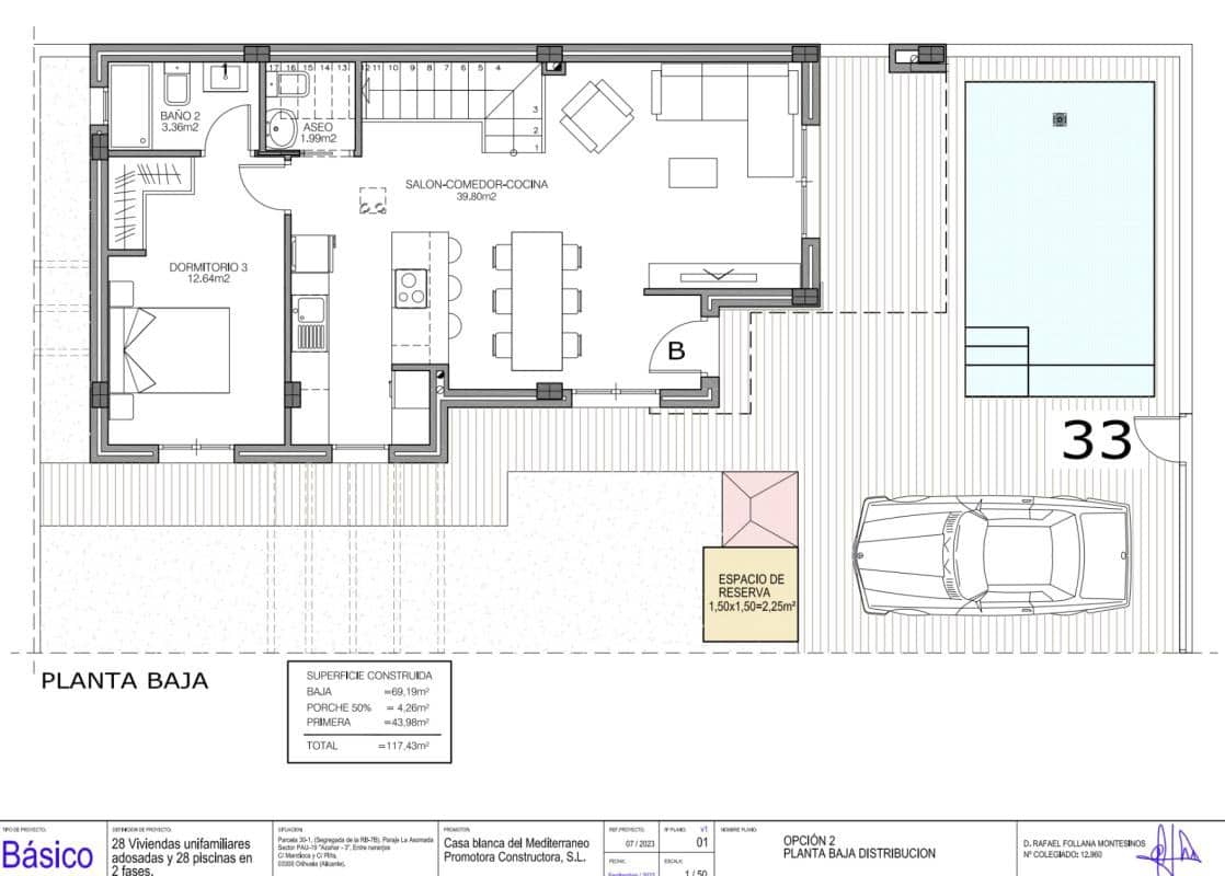 3 makuuhuone Huvila myytävänä paikassa Orihuela - 415 000 € (Ref: 9703799)