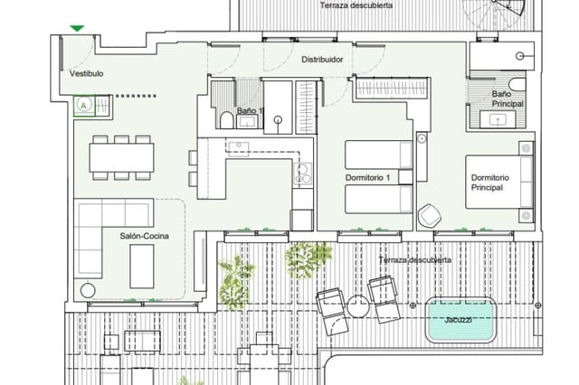 Apartamento de 3 habitaciones en Mijas pueblo, Mijas en venta - 575.000 € (Ref: 9703906)